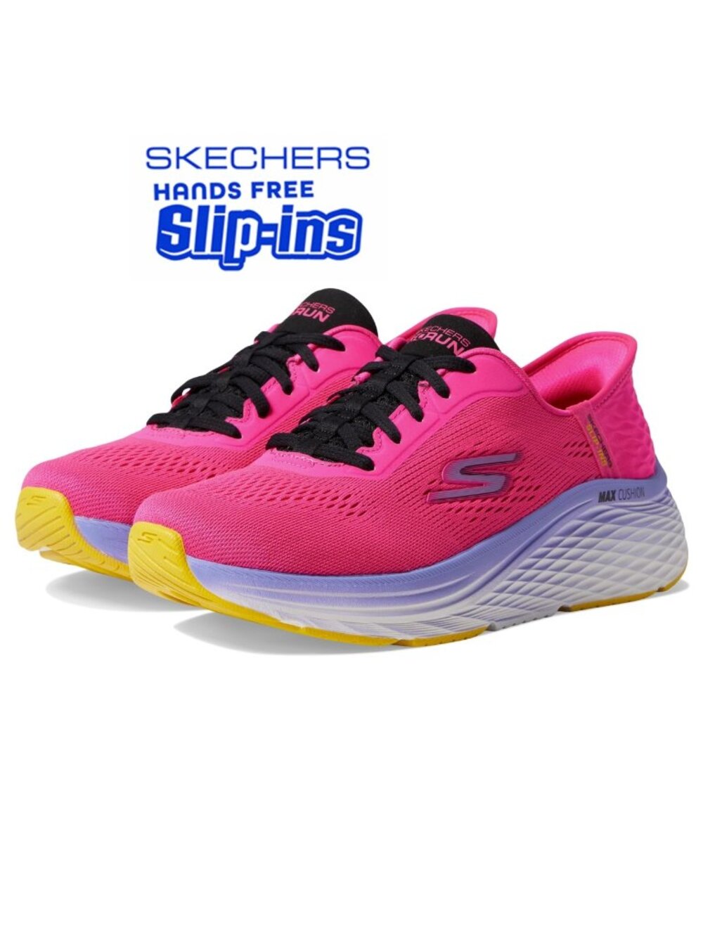 NEW - Women's Skechers HANDS-FREE Step-in Max Cushioning Elite 2.0 Solace Size 7